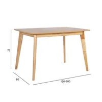 SÖÖGILAUD JONNA 120/160X80XH76CM TAMM