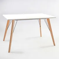 SÖÖGILAUD HELENA WHITE 120X80XH75CM VALGE
