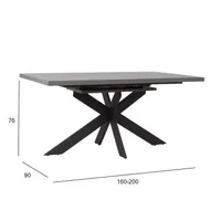 SÖÖGILAUD EDDY 160/200X90XH76CM HELEHAL