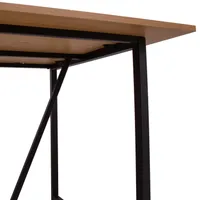 SÖÖGILAUD AMSTERDAM 160X90XH75CM TAMM/MUST