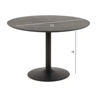 SÖÖGILAUD IBIZA D110XH74CM MUST