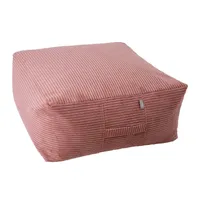 TUMBA HYPER 80X80CM H30CM ROOSA