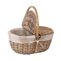 PIKNIKUKORV WILLI STRIPE 40X32XH17/40CM