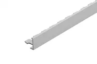PLAADILIIST CEZAR L-PROFIIL ALUMIINIUM 12,5X2500MM ANODEER. MATT HÕBE