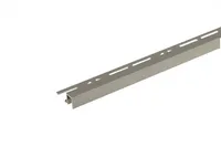 PLAADILIIST CEZAR P-PROFIIL ALUMIINIUM 9X8X2500MM ANOD. MATT TITAAN
