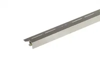 PLAADILIIST CEZAR P-PROFIIL ALUMIINIUM 11X8X2500MM ANOD. LÄIK. PLAATINA