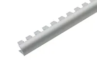 PLAADILIIST CEZAR O-PROFIIL ALUMIINIUM 10X2500MM ANODEERITUD MATT HÕBE