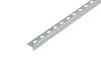PLAADILIIST CEZAR KITSAS ALUMIINIUM 8X8X2500MM ANODEERITUD MATT HÕBE