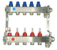 PÕRANDAKÜTTE KOLLEKTOR NORDLINE ROTOMEETRIGA 1"-10X3/4"