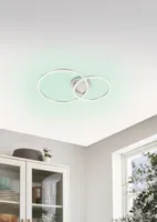 LAELAMP EGLO PALMAVES 3 LED 9,5W 12W 1350LM/1650LM HÕBE/VALGE