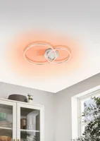 LAELAMP EGLO PALMAVES 3 LED 9,5W 12W 1350LM/1650LM HÕBE/VALGE