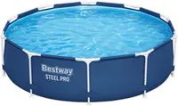 BASSEIN STEEL PRO ÜMMARGUNE 305X76CM KOMPLEKT