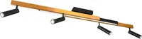 KOHTVALGUSTI TRIO ZENO LED 648310580 MUST/KULDNE