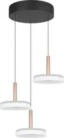 RIPPVALGUSTI TRIO CELESTE LED 354930365 MUST/VALGE/PRUUN