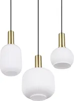 RIPPVALGUSTI TRIO DIVA LED E27 319830308 MATT MESSING/VALGE