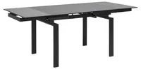SÖÖGILAUD HUDDERSFIELD 120/200X85XH76CM, MUST