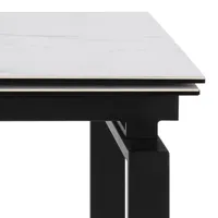 SÖÖGILAUD HUDDERSFIELD 120/200X85XH76CM, VALGE