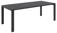 SÖÖGILAUD BRENTFORD 200X90XH75CM, MUST