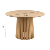 SÖÖGILAUD CHRISTO D120XH75CM, NATURAALNE