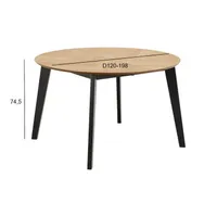 SÖÖGILAUD GEORGETOWN D120/198XH74,5CM
