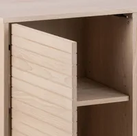 KAPP LINLEY 180X40XH80CM, BEEŽ