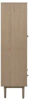 VITRIINKAPP ASTON 80X40XH144,8CM, HELE TAMM