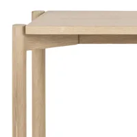 RIIUL BRAIDWOOD 169X30XH88,4CM, VALGE