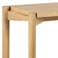 RIIUL BRAIDWOOD 169X30XH88,4CM, NATURAALNE