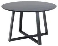 SÖÖGILAUD MALIKA D120XH75CM, MUST