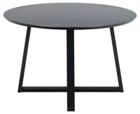 SÖÖGILAUD MALIKA D120XH75CM, MUST