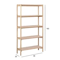RIIUL BRAIDWOOD 86X30XH160CM, VALGE