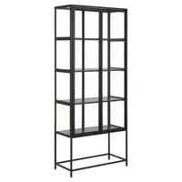 VITRIINKAPP SEAFORD 77X35XH185,6CM, MUST