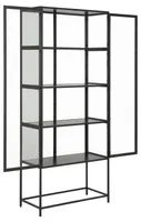 VITRIINKAPP SEAFORD 77X35XH185,6CM, MUST