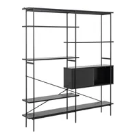 RIIUL ANGUS 3/5-NE, 172X27XH188CM, MUST