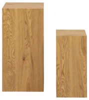 POSTAMENT DICE 35X35XH70CM, NATURAALNE