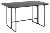 SÖÖGILAUD DARLINGTON 140X40/80XH77CM, MUST