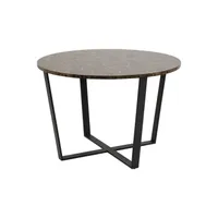 SÖÖGILAUD AMBLE D110XH75CM, PRUUN MARMOR