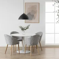 SÖÖGILAUD IBIZA D110XH74CM, VALGE