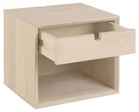 ÖÖKAPP CENTURY 37X32XH33CM, VALGE