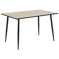 SÖÖGILAUD WILMA 120X80XH75CM, VALGE TAMM