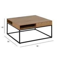 DIIVANILAUD WILLFORD 80X80XH40CM, NATURAALNE