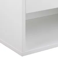ÖÖKAPP CHOLET 50X35XH24,3CM, VALGE