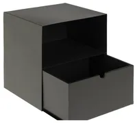 ÖÖKAPP JOLIET 30X25XH30CM, MUST
