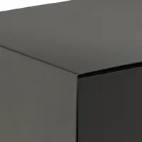 ÖÖKAPP JOLIET 30X25XH30CM, MUST