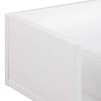 ÖÖKAPP ASHLAN 40X32XH16,5CM, VALGE