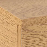 ÖÖKAPP ASHLAN 40X32XH16,5CM, NATURAALNE