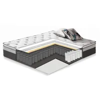 VOODI SANDRA 160X200CM, MADRATSIGA HARMONY TOPP