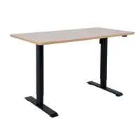 TÖÖLAUD ERGO 1 MOOTORIGA 140X70CM, VAHER/MUST