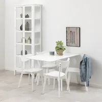 SÖÖGILAUD ROXBY 80/120X80XH76CM, VALGE
