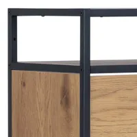 JALANÕUDEKAPP SEAFORD 56X30XH129CM, MUST